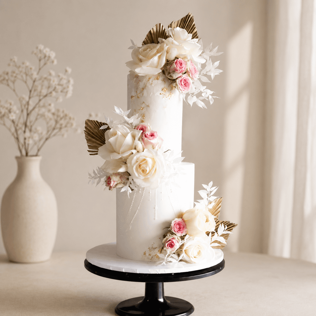 Two-Tier Tall Cake (6"&4")