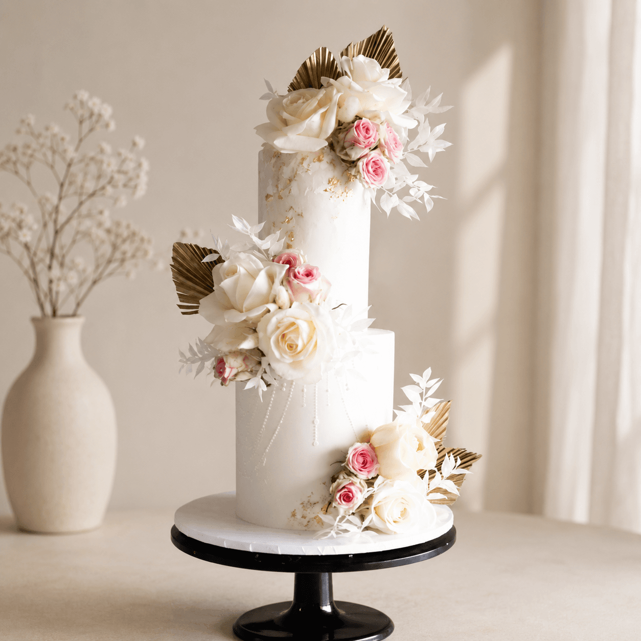 Two-Tier Tall Cake (6"&4")