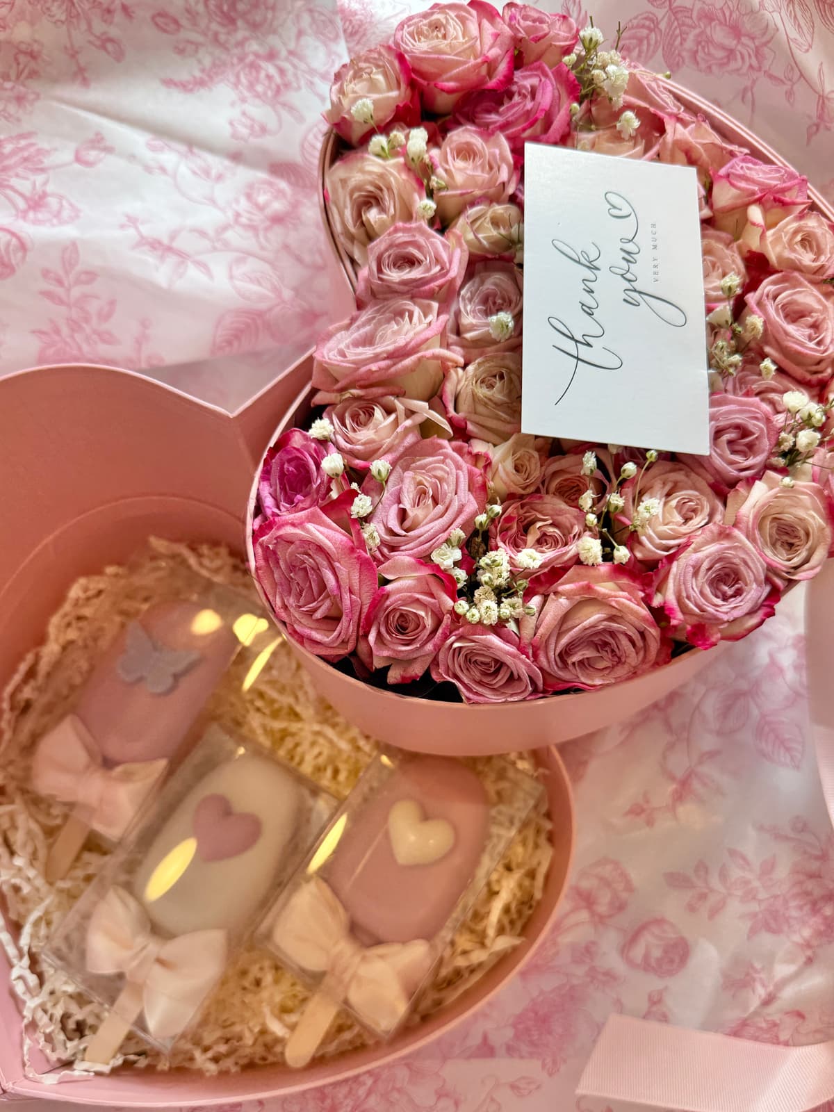 2-tier Heart Surprise Box