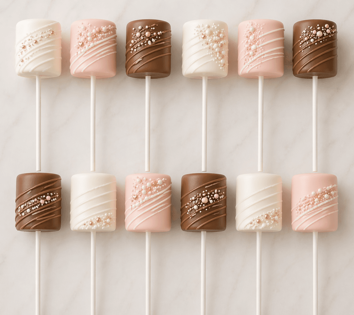 Chocolate Covered Marshmallows (1 Dozen)