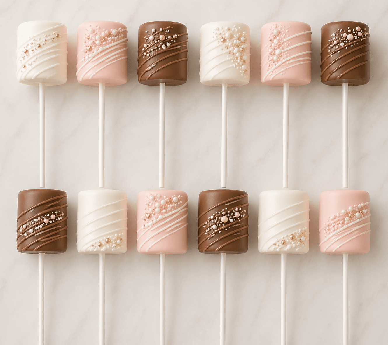 Chocolate Covered Marshmallows (1 Dozen)