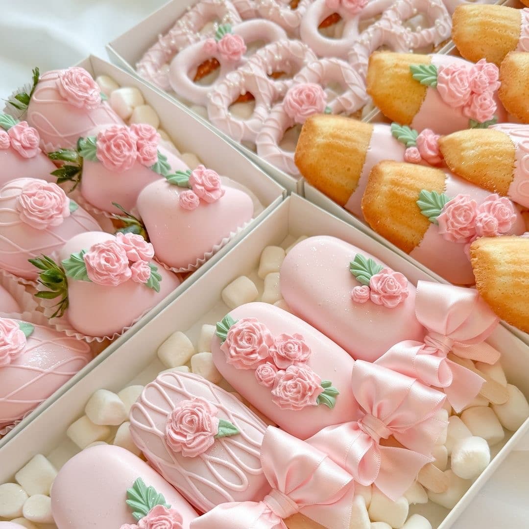 Coordinated dessert set