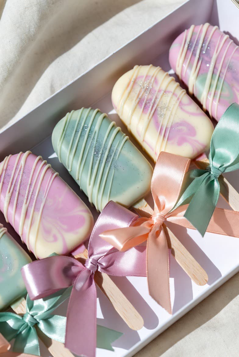 Handcrafted treats beautifully decorated